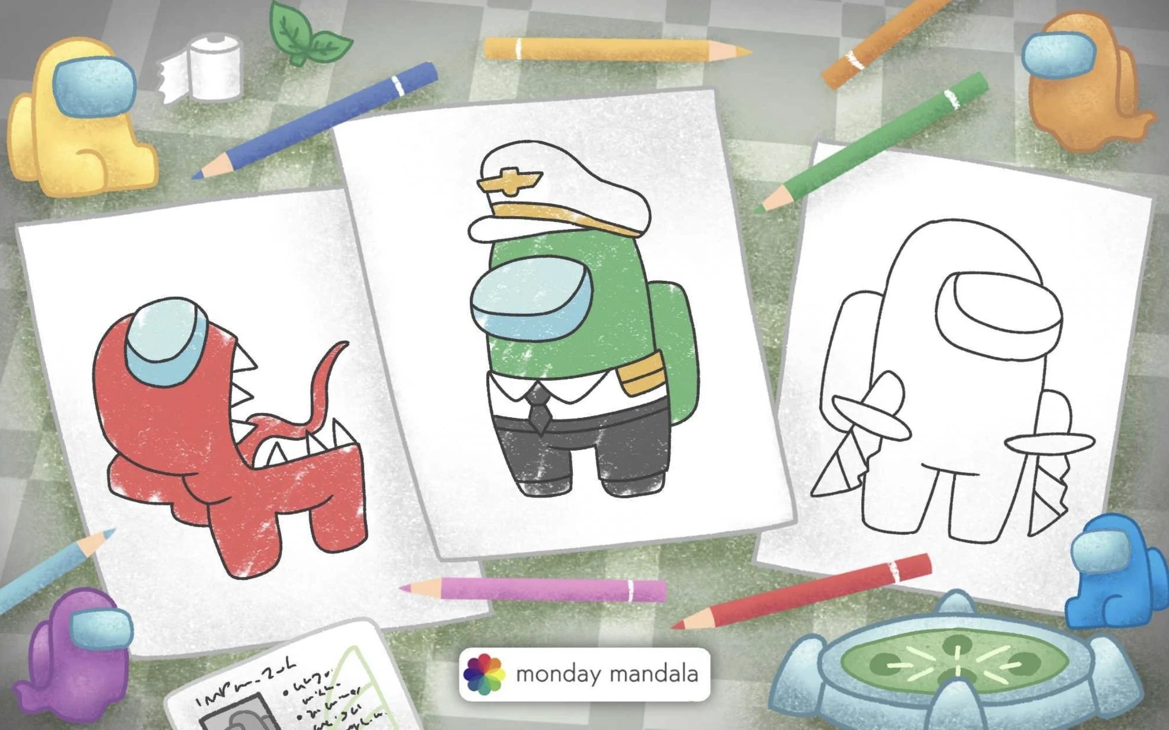 65 Among Us Coloring Pages Free PDF Printables 