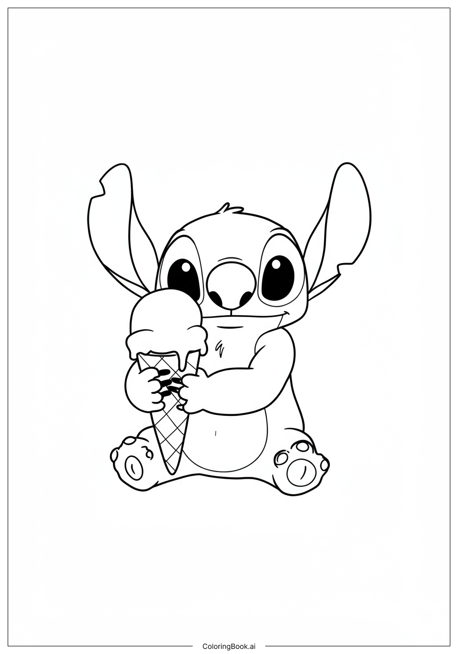 66 Stitch Coloring Pages Free PDF PNG Printables 