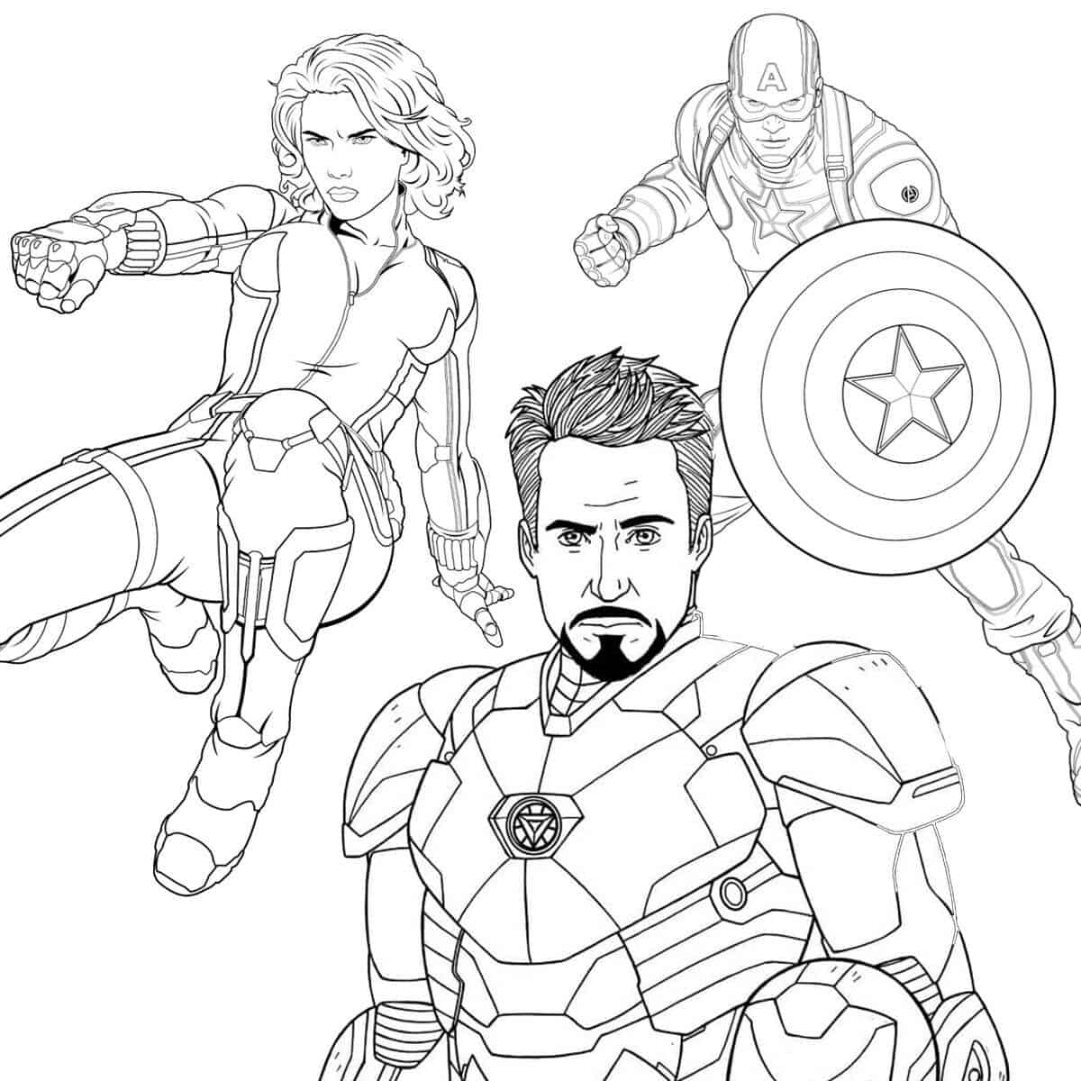Super Hero Preschool Coloring Pages