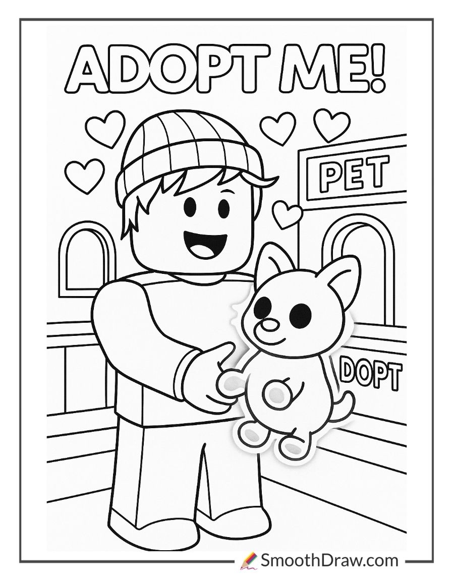 70 Roblox Coloring Pages For Kids Smooth Draw