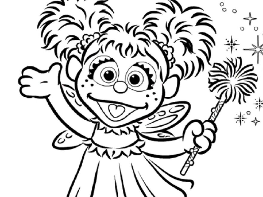 Abby Cadabby Coloring Page Kids Coloring PBS KIDS For Parents