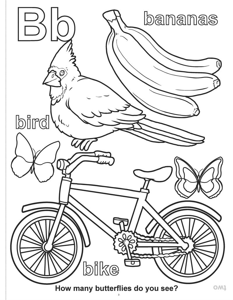 ABC 123 Coloring Book