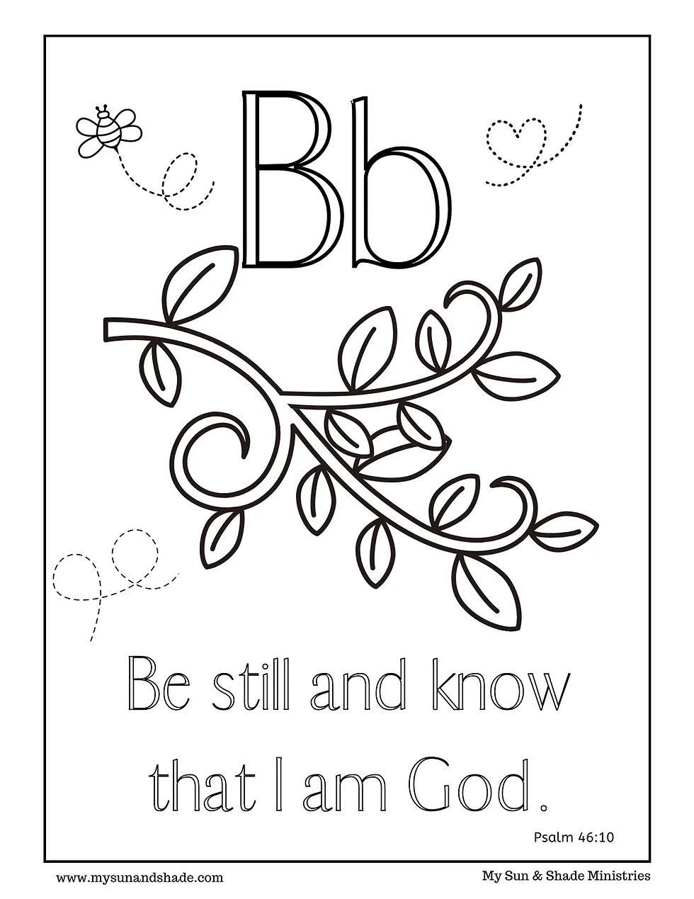 ABC Bible Verse Coloring Pages My Sun Shade ABC Bible Verse Coloring Pages My Sun Shade
