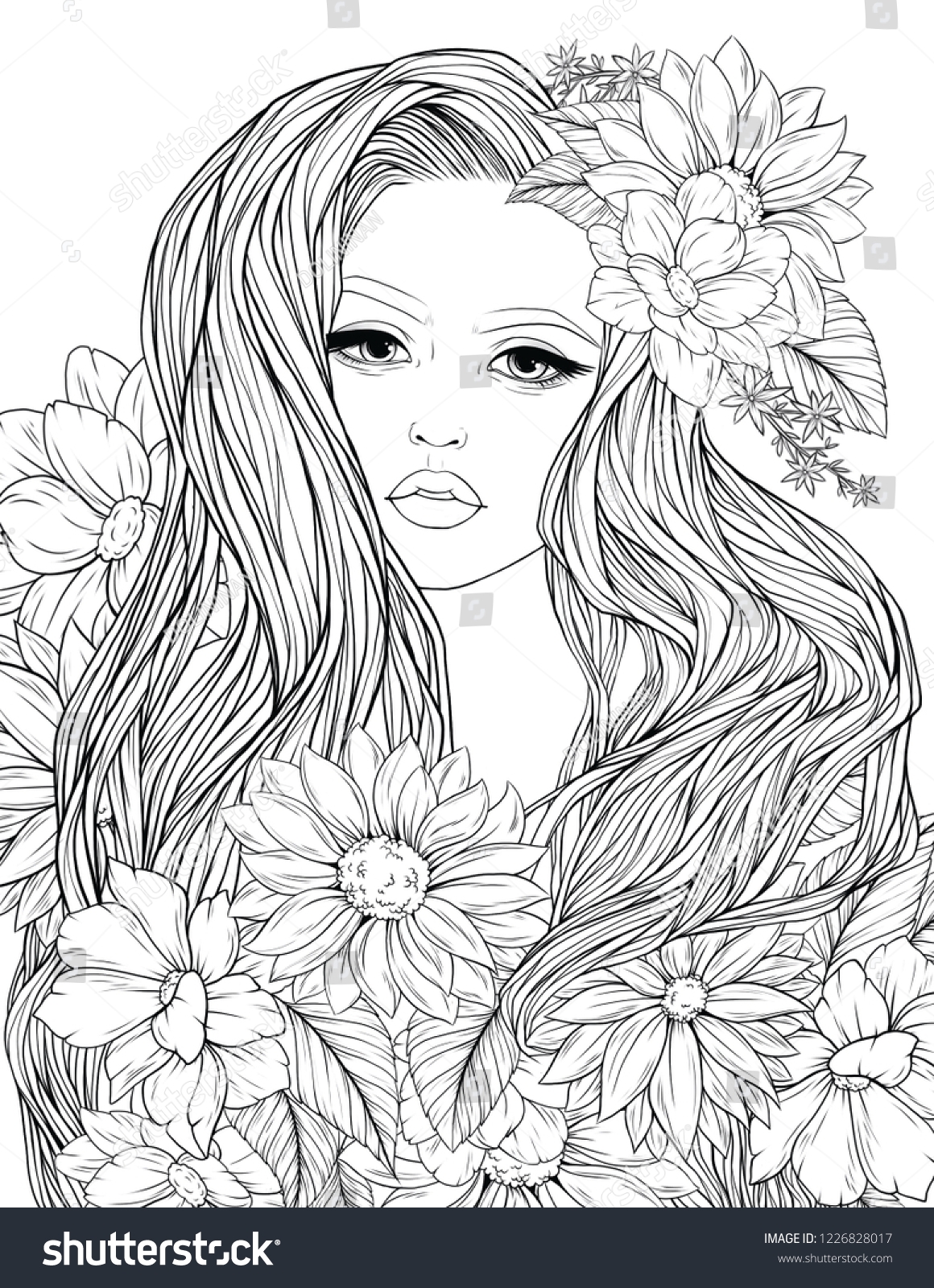 Adult Coloring Pages Ladies Adult Coloring Pages Ladies