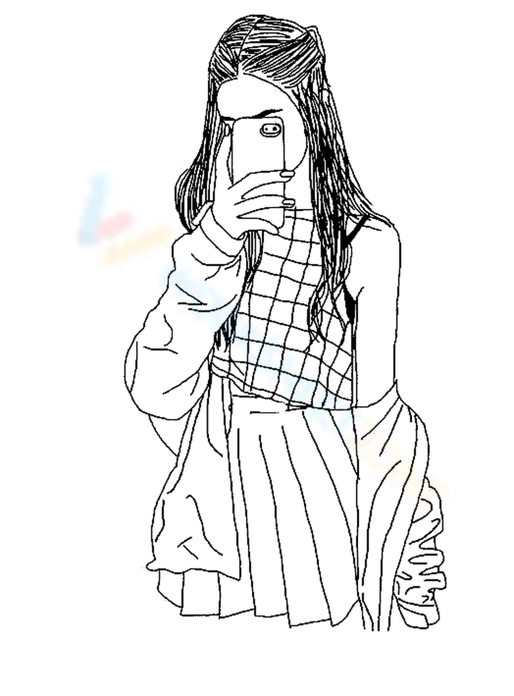 Aesthetic Coloring Pages Printables 