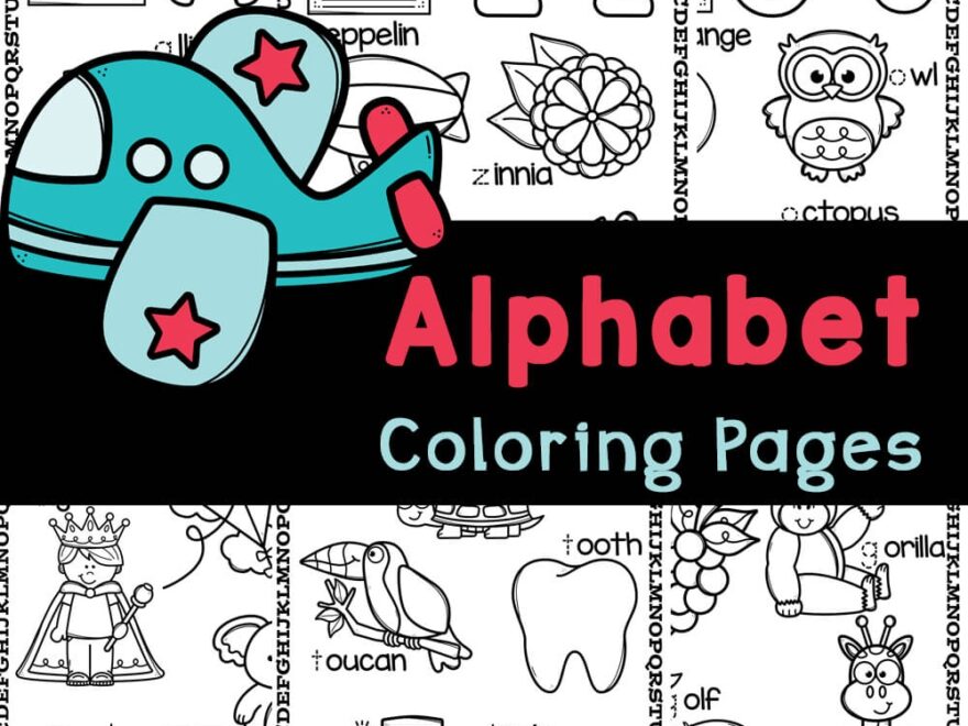 Alphabet Adventures Fun And Free Printable ABC Coloring Sheets