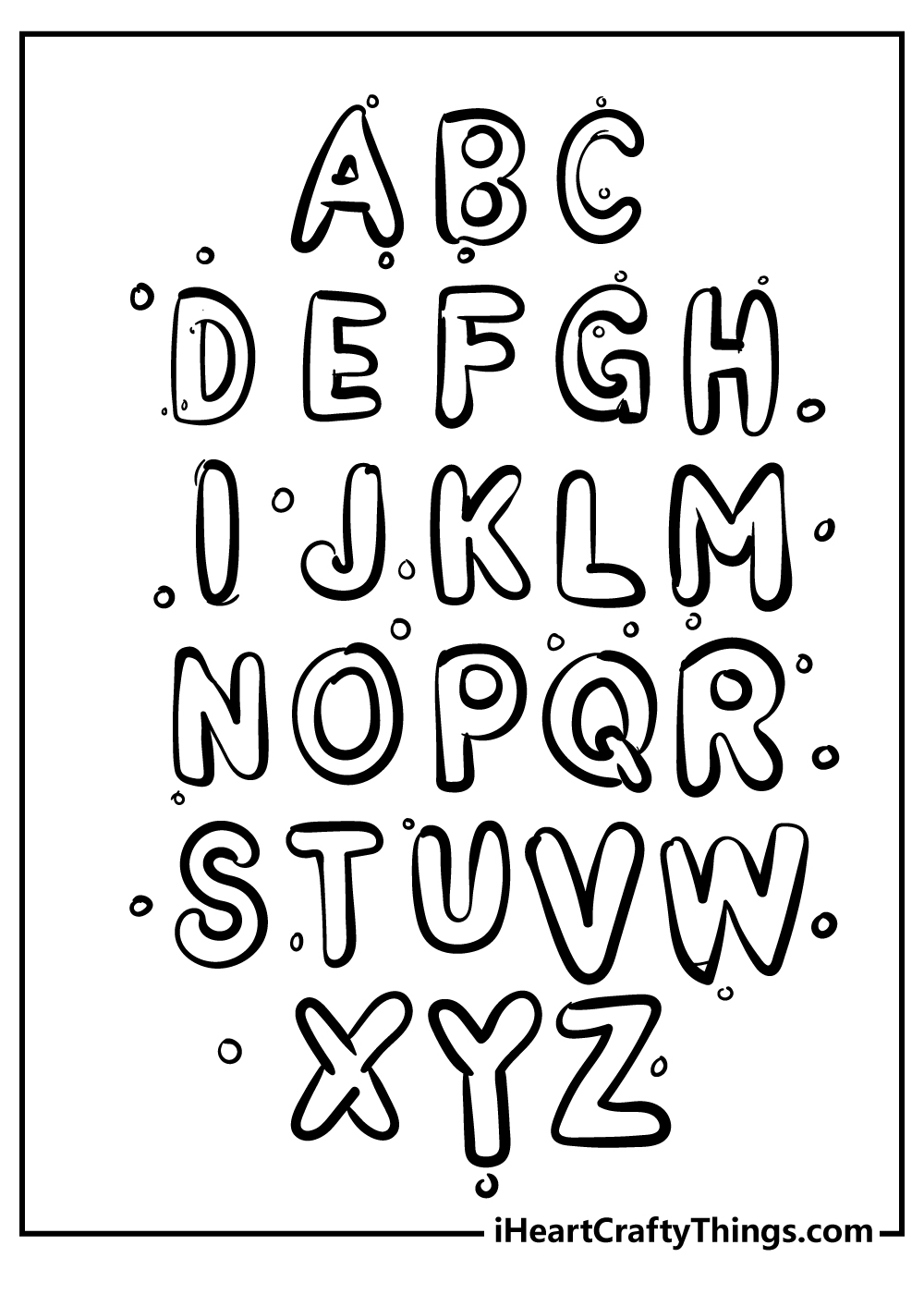 Abc Coloring Pages Preschool Abc Coloring Pages Preschool