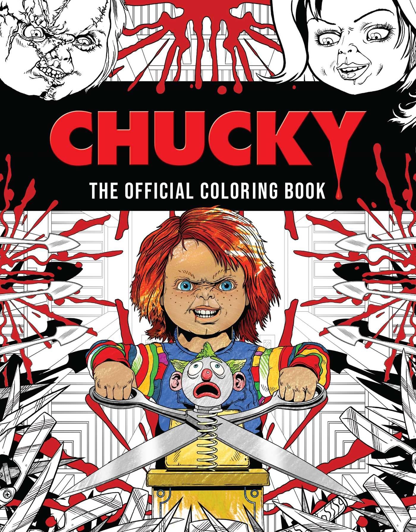 Amazon Chucky The Official Coloring Book 9798886634143 Crossley Kevin Books