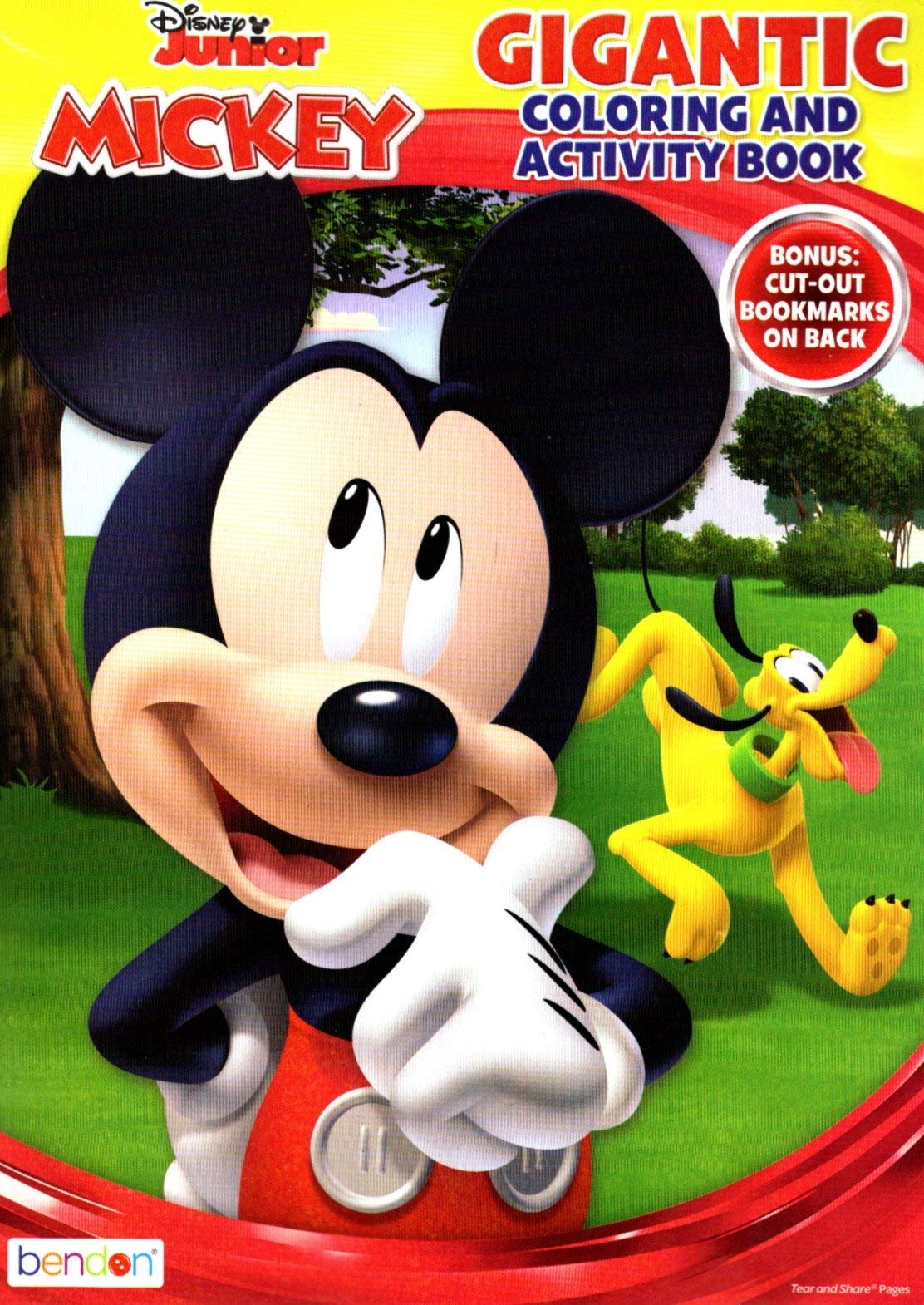 Amazon Disney Junior Mickey Minnie Mouse Gigantic Coloring Activity Book 200 Pages Toys Games