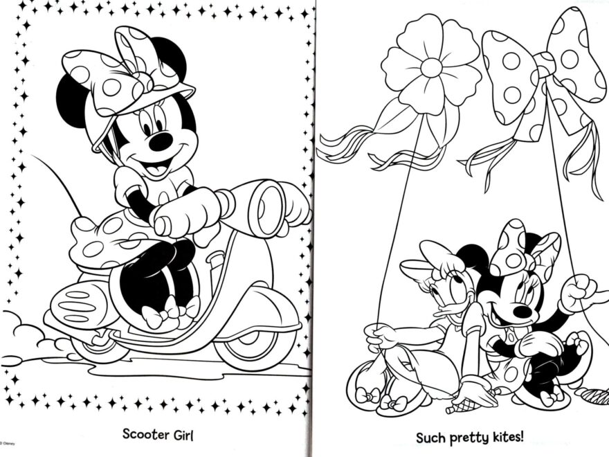 Amazon Disney Junior Mickey Minnie Mouse Gigantic Coloring Activity Book 200 Pages Toys Games