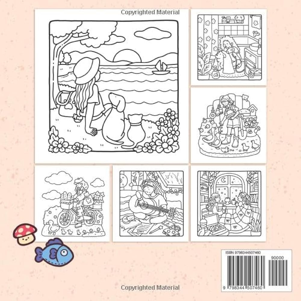 Amazon Girl Moments Coloring Book For Adults And Teens Featuring Cute Cozy Daily Activities For Relaxation Cozy Spaces Coloring 9798344507460 Wyo Coco Books Amazon Girl Moments Coloring Book For Adults And Teens Featuring Cute Cozy Daily Activities For Relaxation Cozy Spaces Coloring 9798344507460 Wyo Coco Books