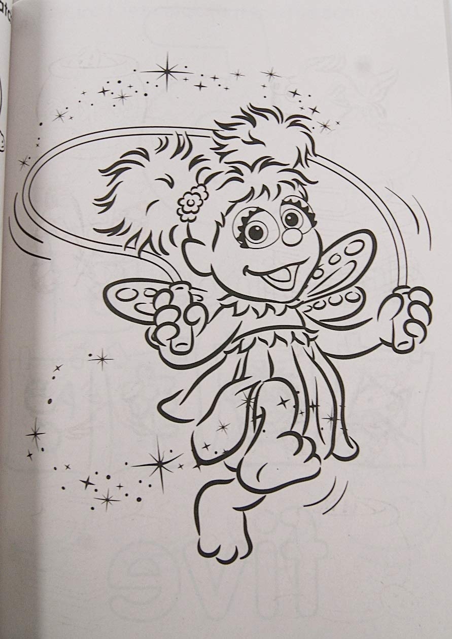 Amazon Sesame Street Coloring And Activity Book Set Featuring Elmo The Count Abby Cadabby And More 2 Count 80 Pages Each Office Products