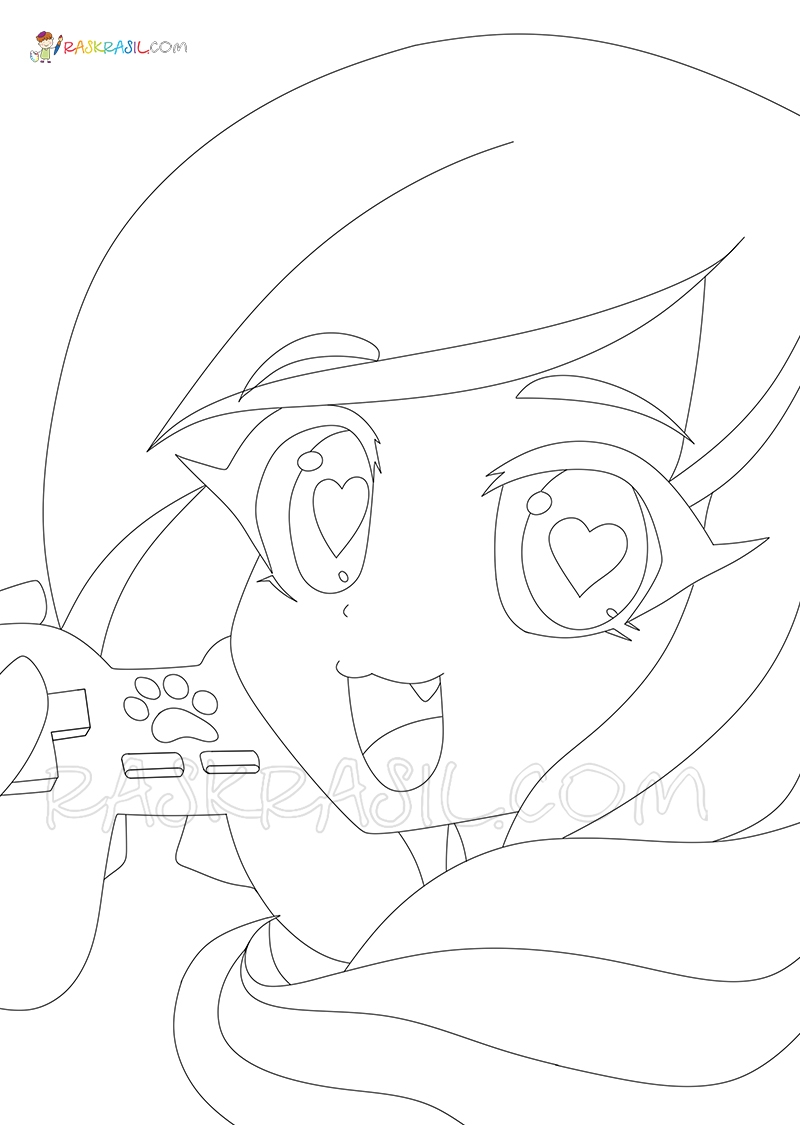 Aphmau Coloring Pages Printables Worksheetzone Coloring