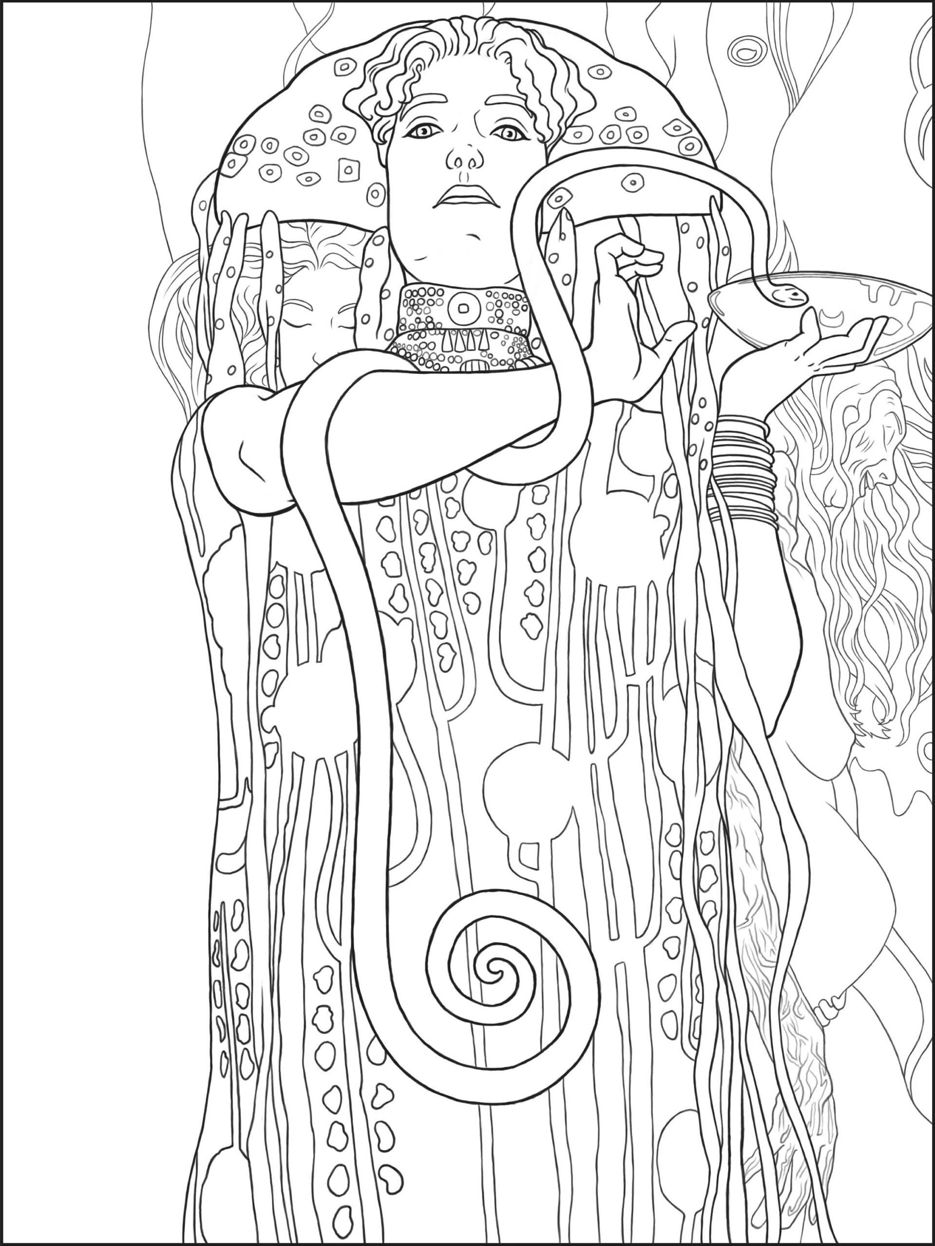 Famous Artist Coloring Pages