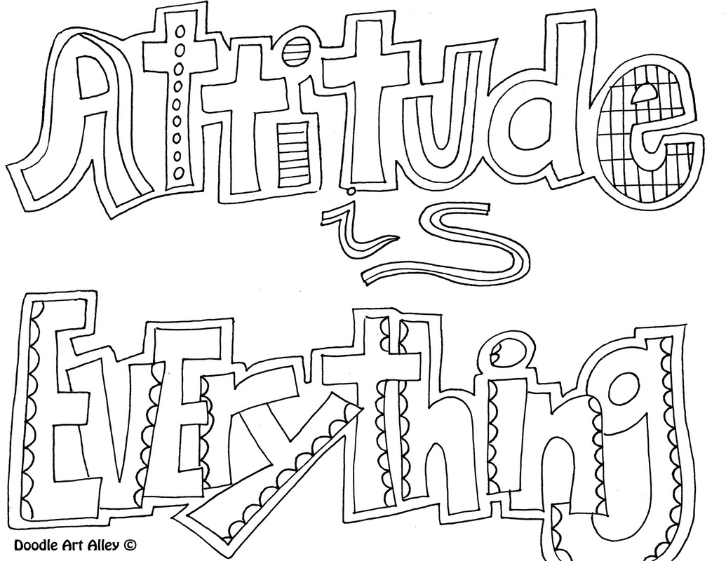 Attitude Coloring Pages Religious Doodles Attitude Coloring Pages Religious Doodles