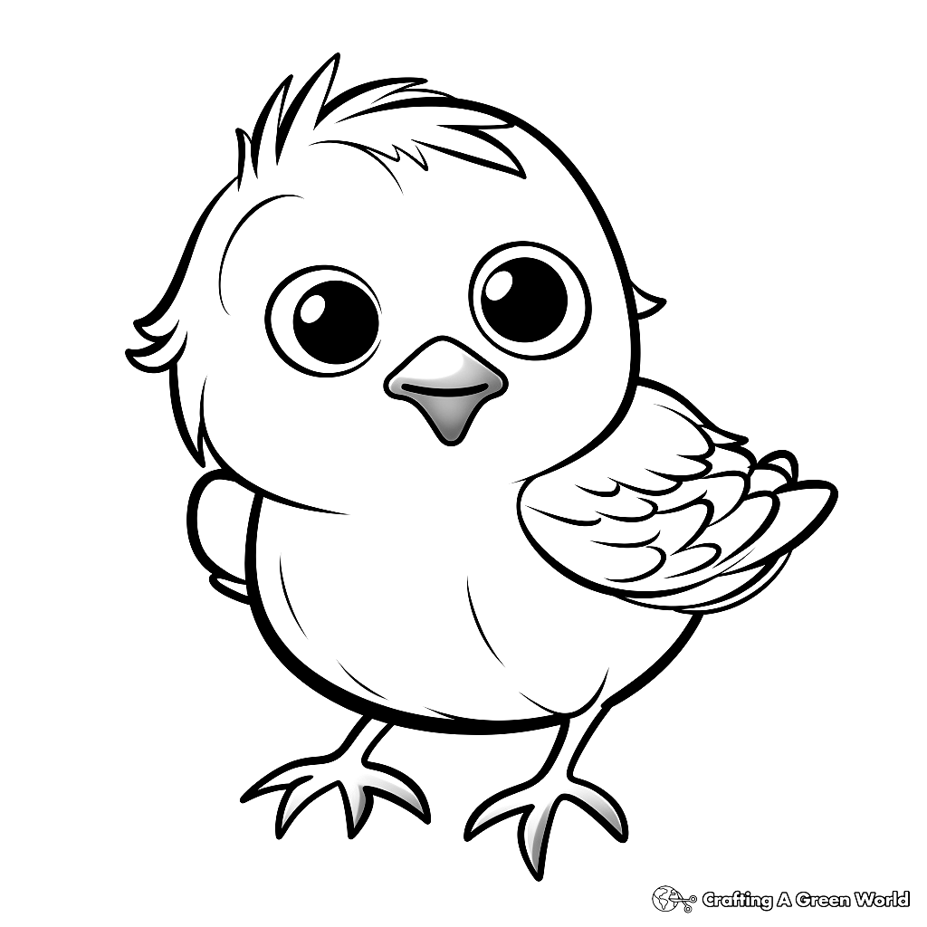Bird Images Coloring Pages