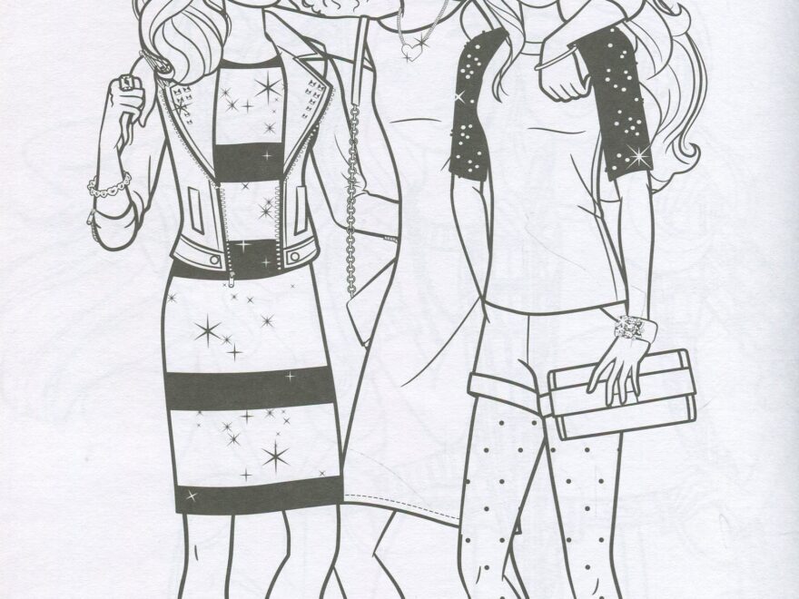 Barbie Coloring Barbie Coloring Pages Cartoon Coloring Pages