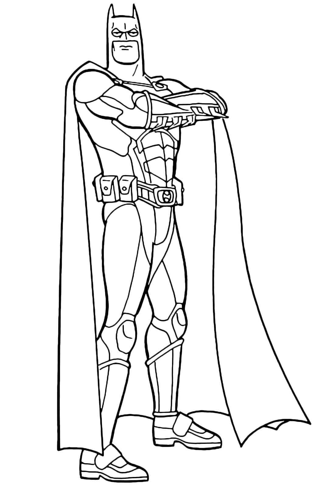 Batman Proud Of His Batman Costume