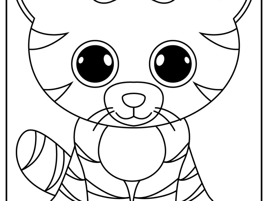 Beanie Boos Coloring Pages 100 Free Printables