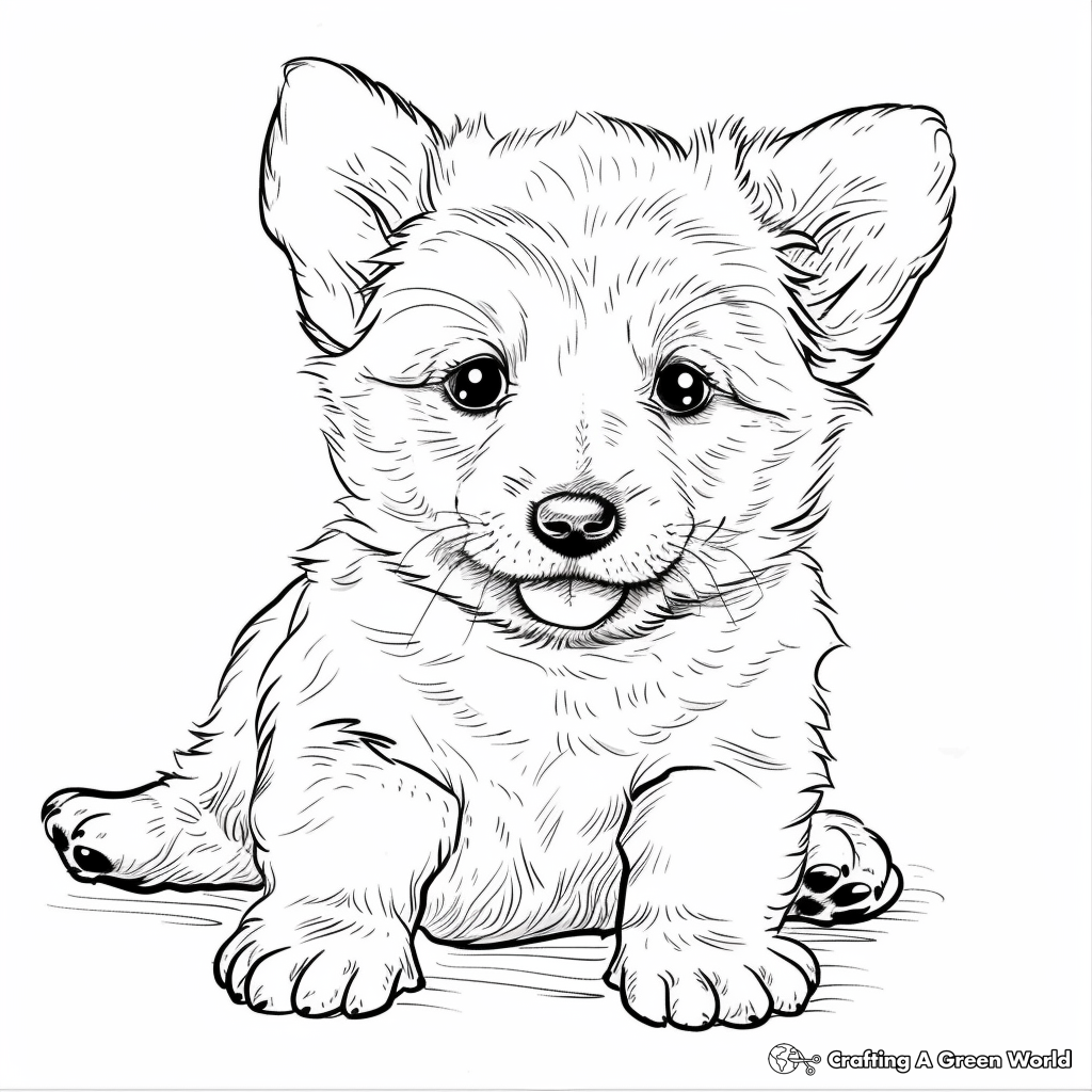 Belgian Malinois Coloring Pages Free Printable 