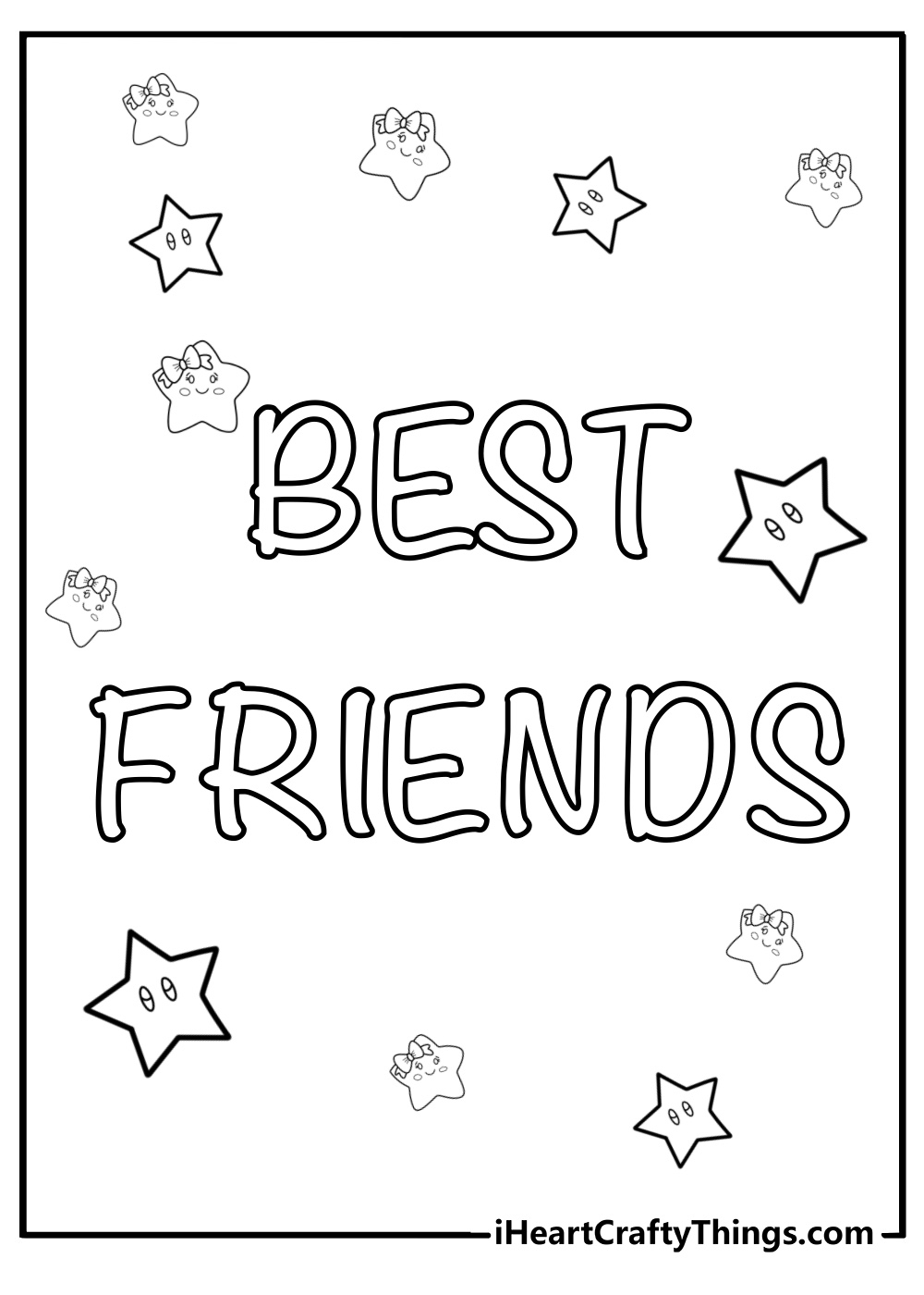 Bff Coloring Pages For Boys