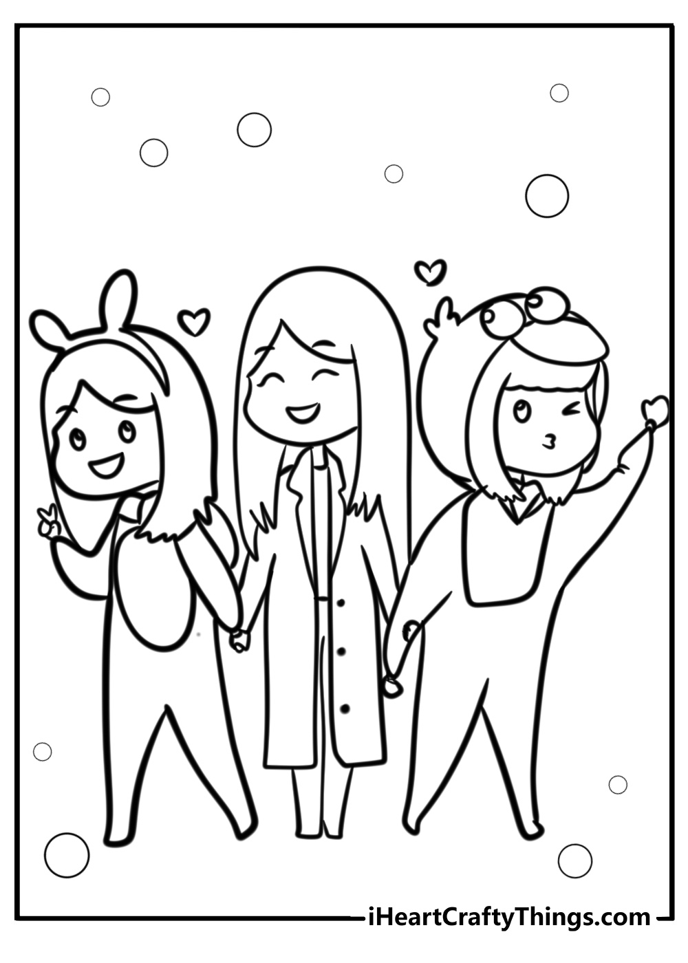 Best Friends Coloring Pages 30 Free PDF Printables For BFFs