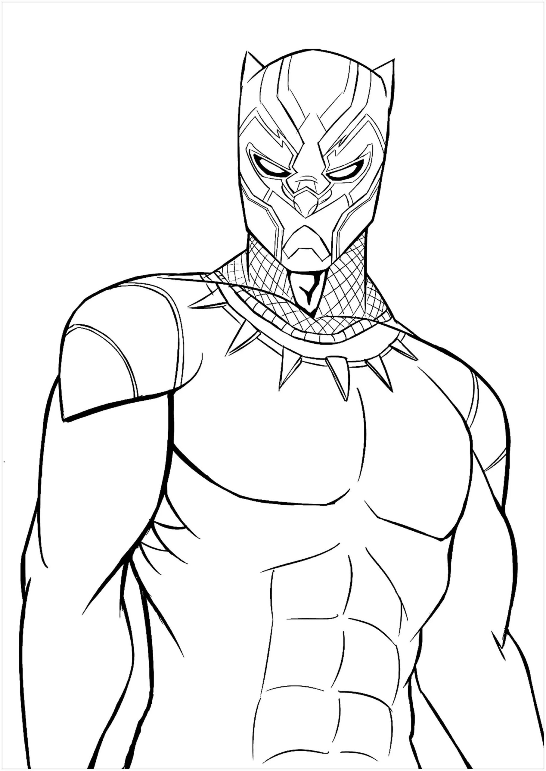 Black Panther Black Panther Coloring Pages