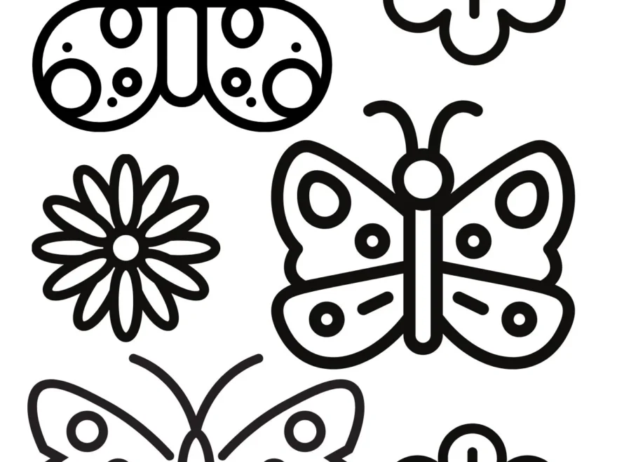 Butterfly Coloring Pages 80 Free PDF For Kids And Adults