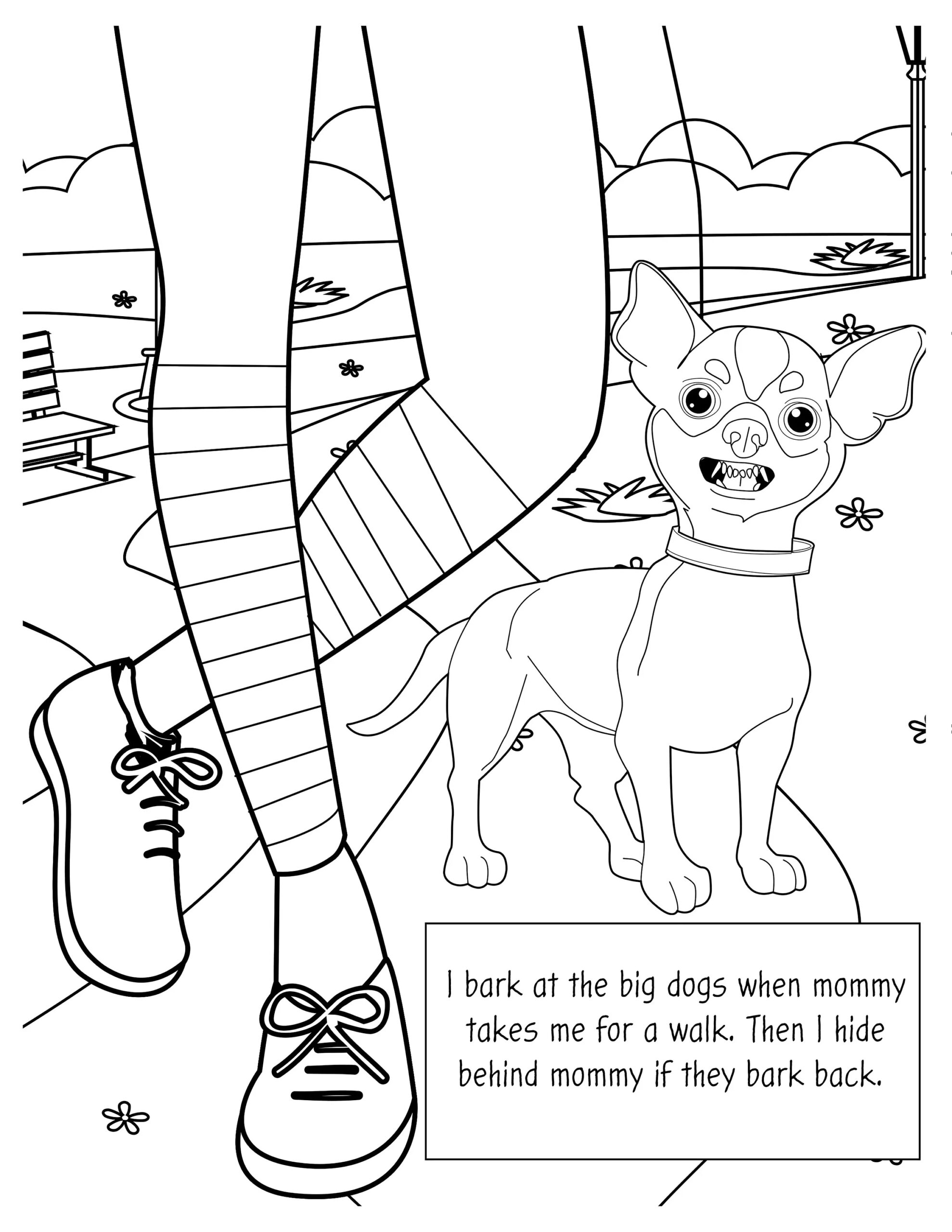 Pup Academy Coloring Pages