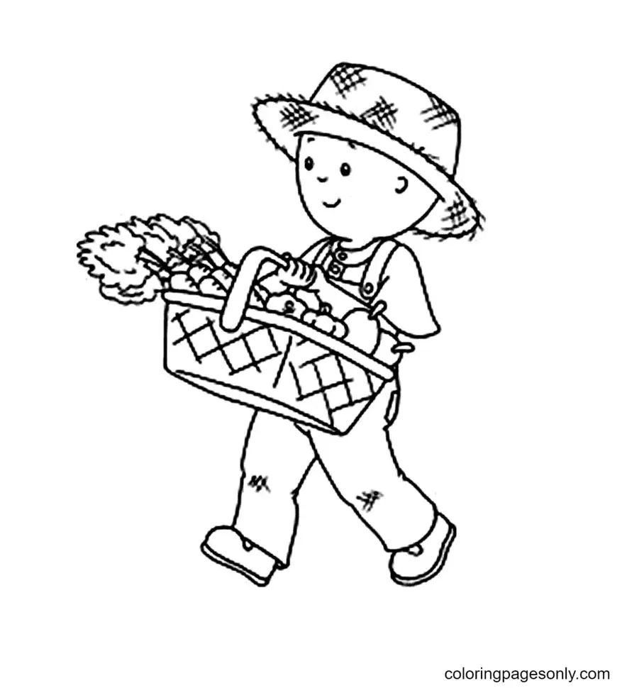 Caillou Coloring Pages To Print Free Printable Coloring Pages