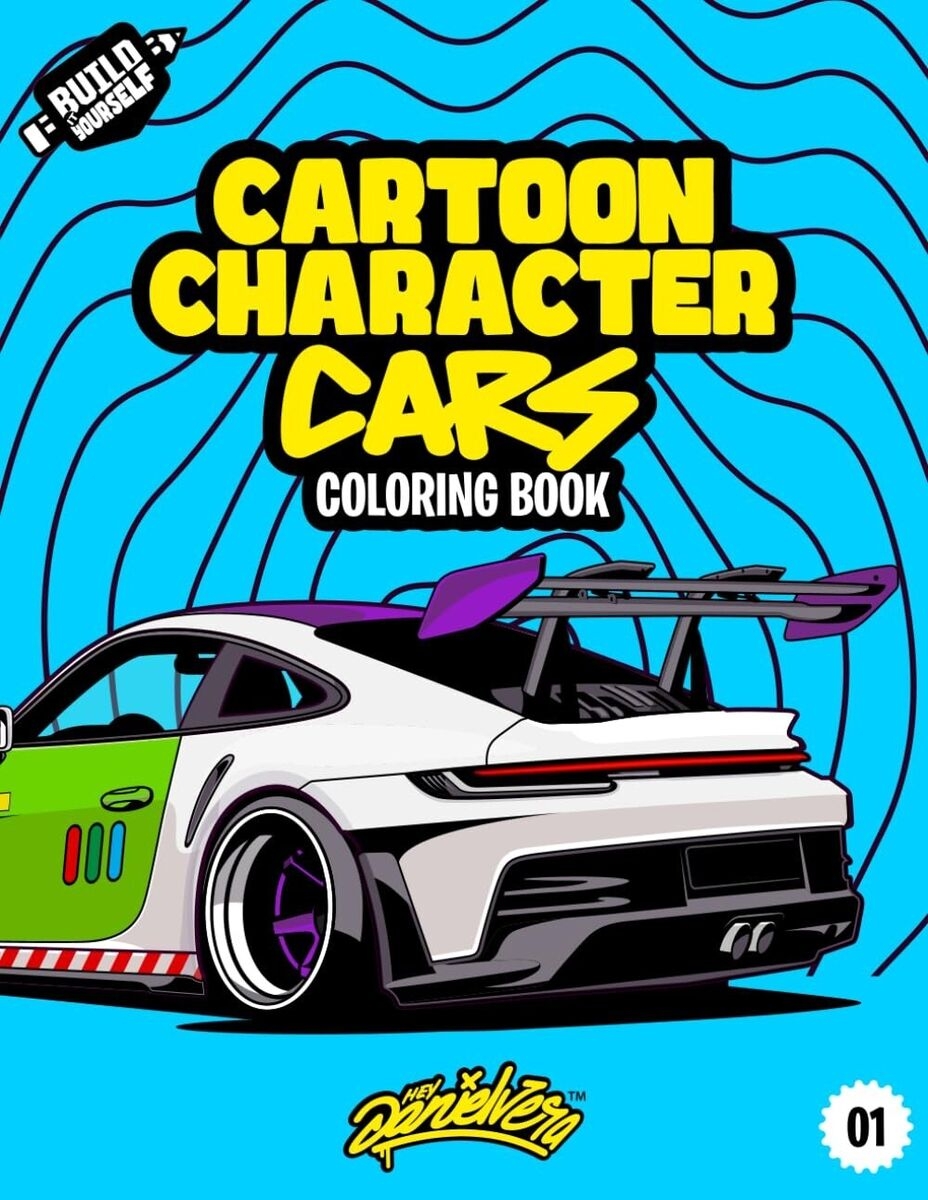 Building Cars Coloring Pages