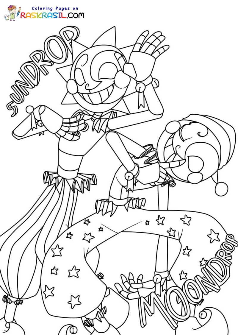 Charlie Noey Daycare Attendant Colouring Pages Charlie Noey Daycare Attendant Colouring Pages