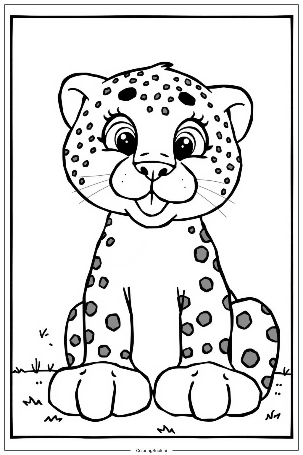 Chester Cheetah Coloring Pages