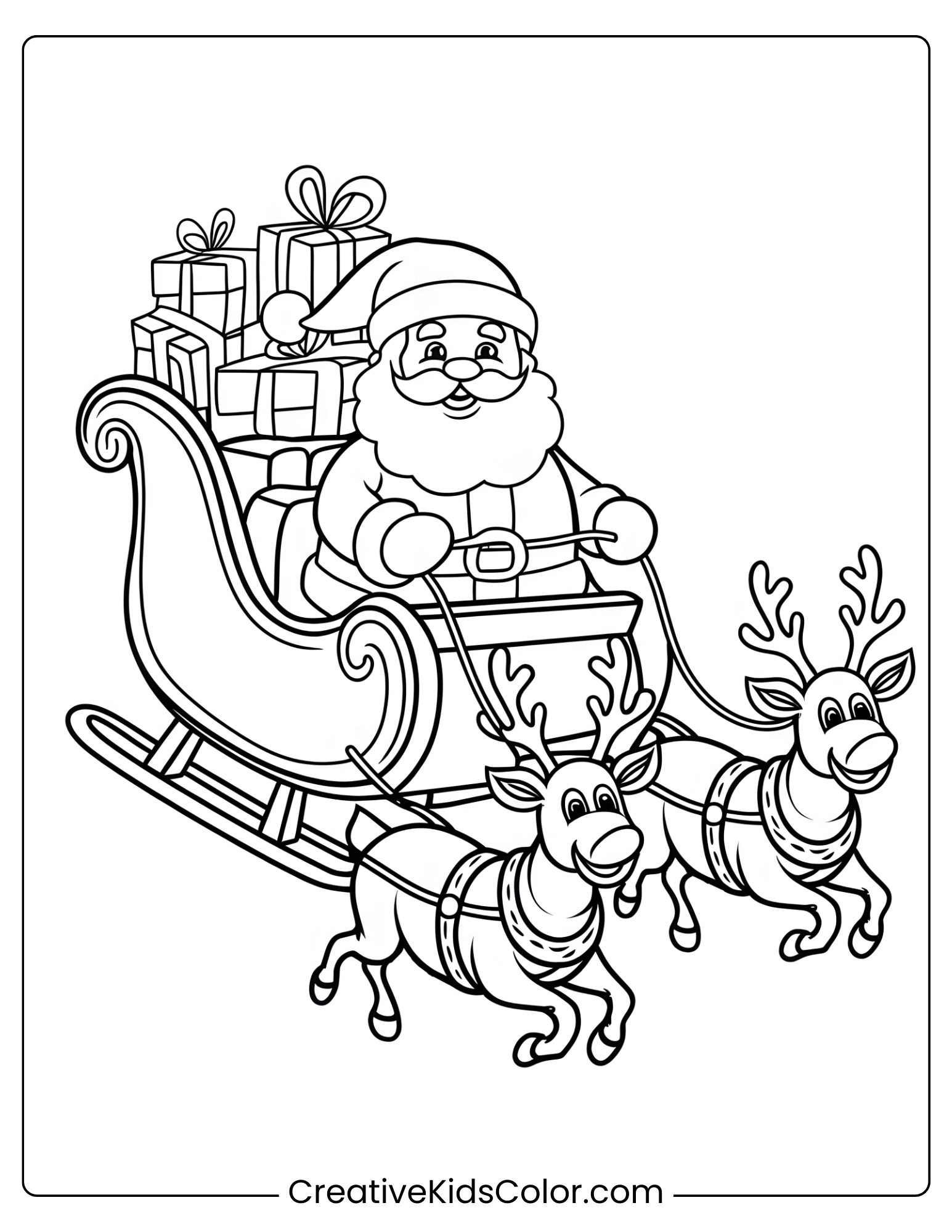 Fun Xmas Coloring Pages Fun Xmas Coloring Pages