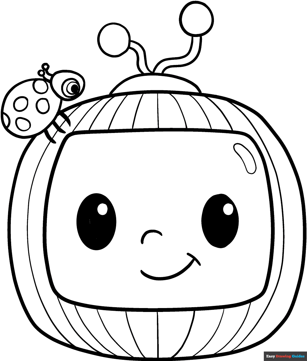 Printable Coloring Pages For Kids Cocomelon