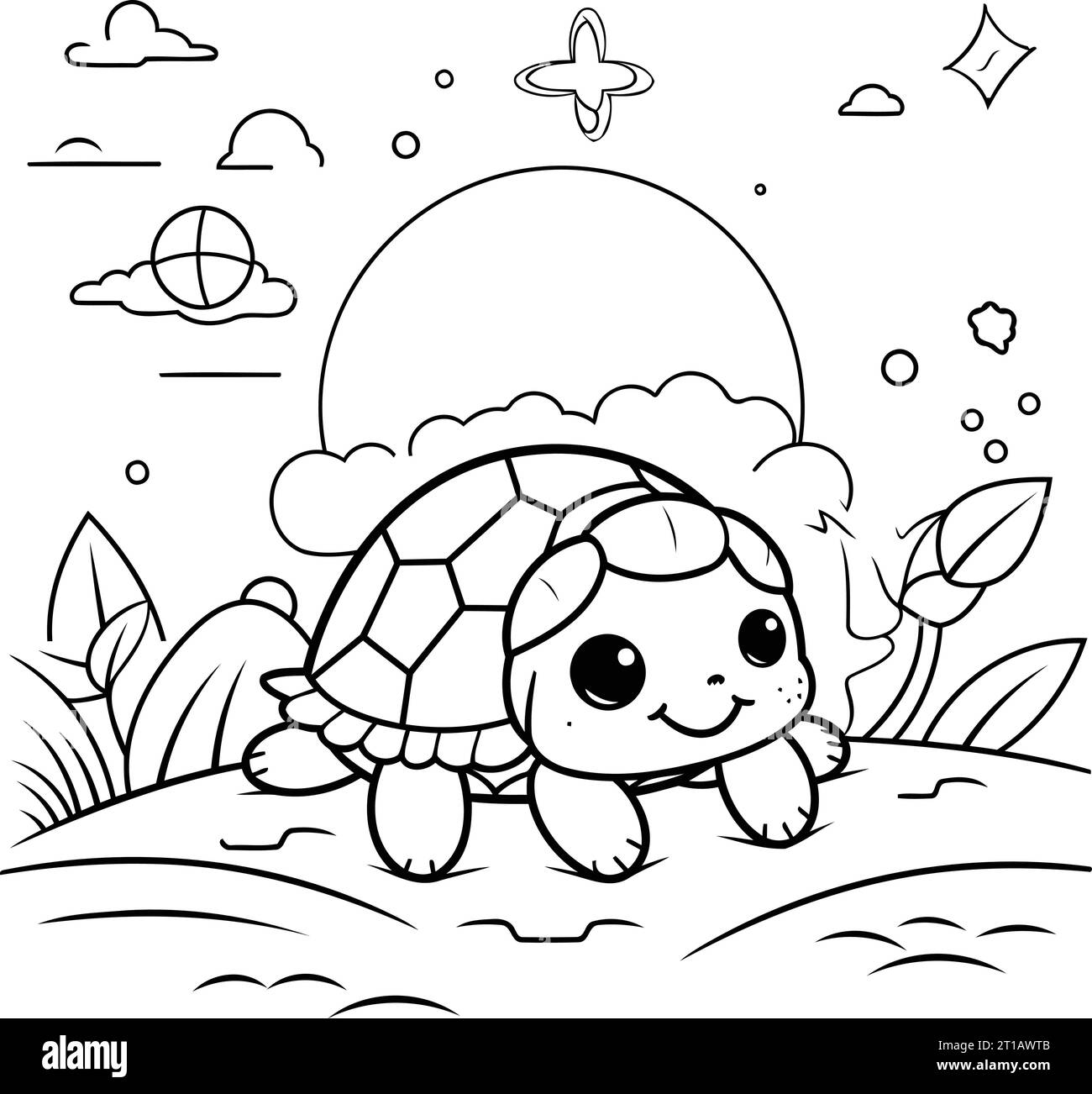 Turtle Coloring Pages Clip Art