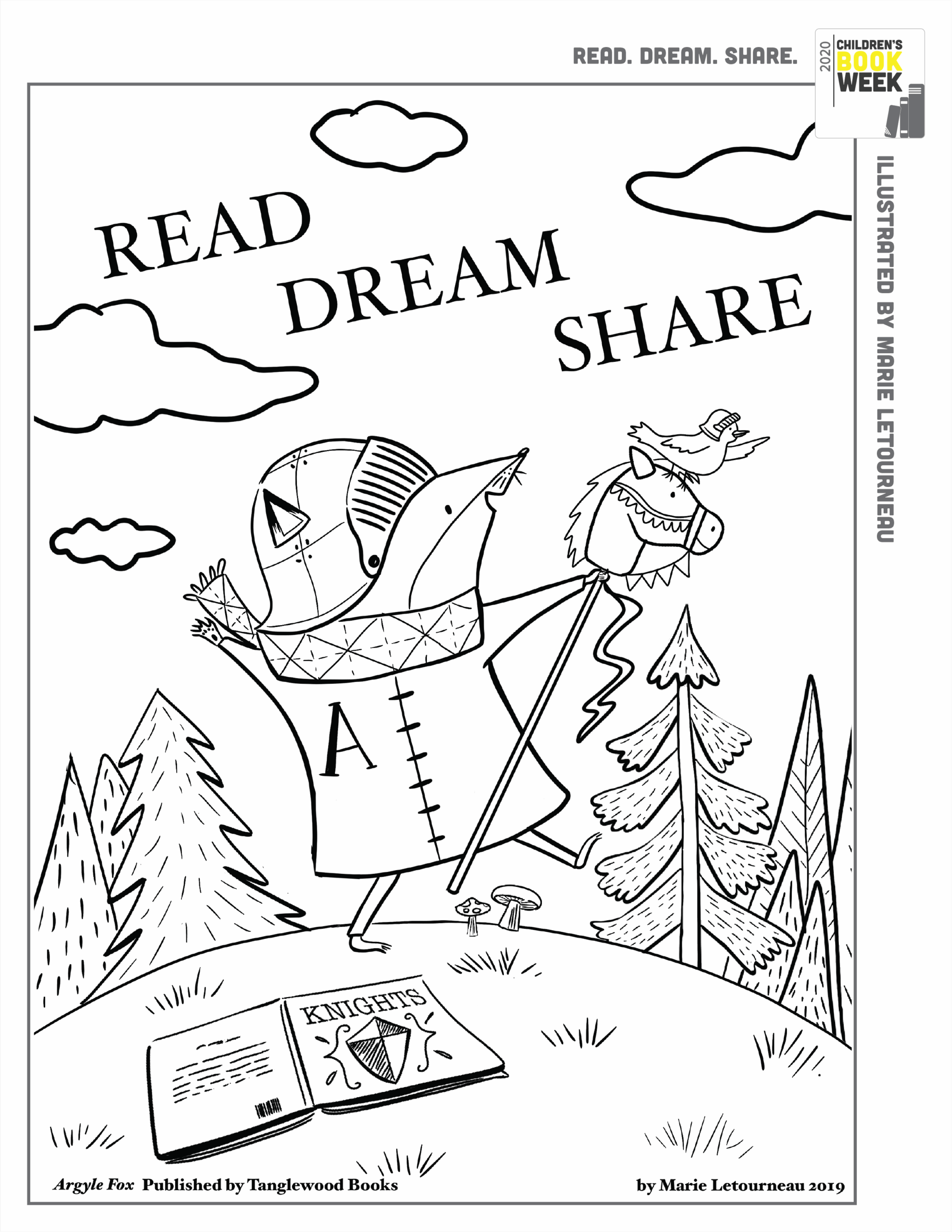Coloring Book Pages Every Child A Reader