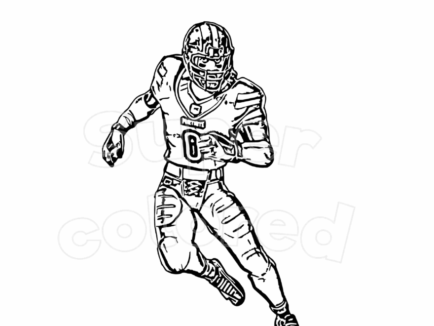 Coloring Page Fortnite Blaze Supercolored