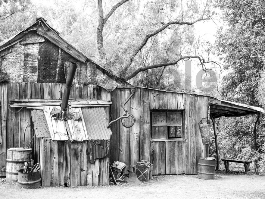 Coloring Page Rustic Country Scenes 3 17 Grayscale High Resolution Printable Single Coloring Page With Color Guide Rustic Country Scene Etsy