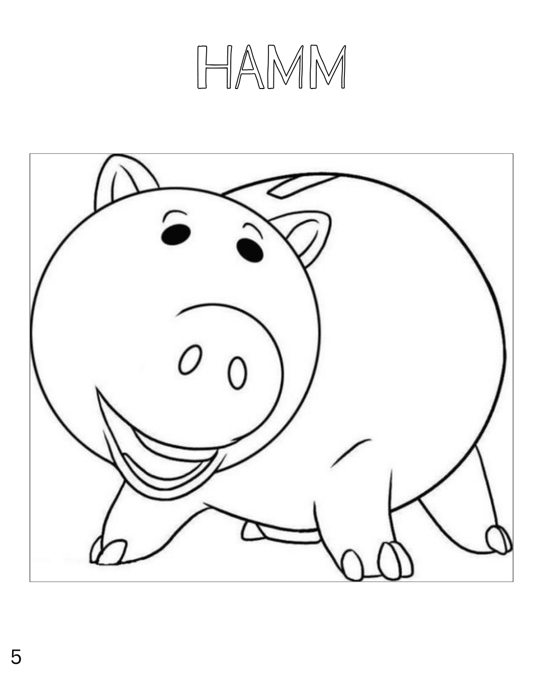 Coloring Pages For Kids TOY STORY EDITION By Torioalexis03 Raket PH