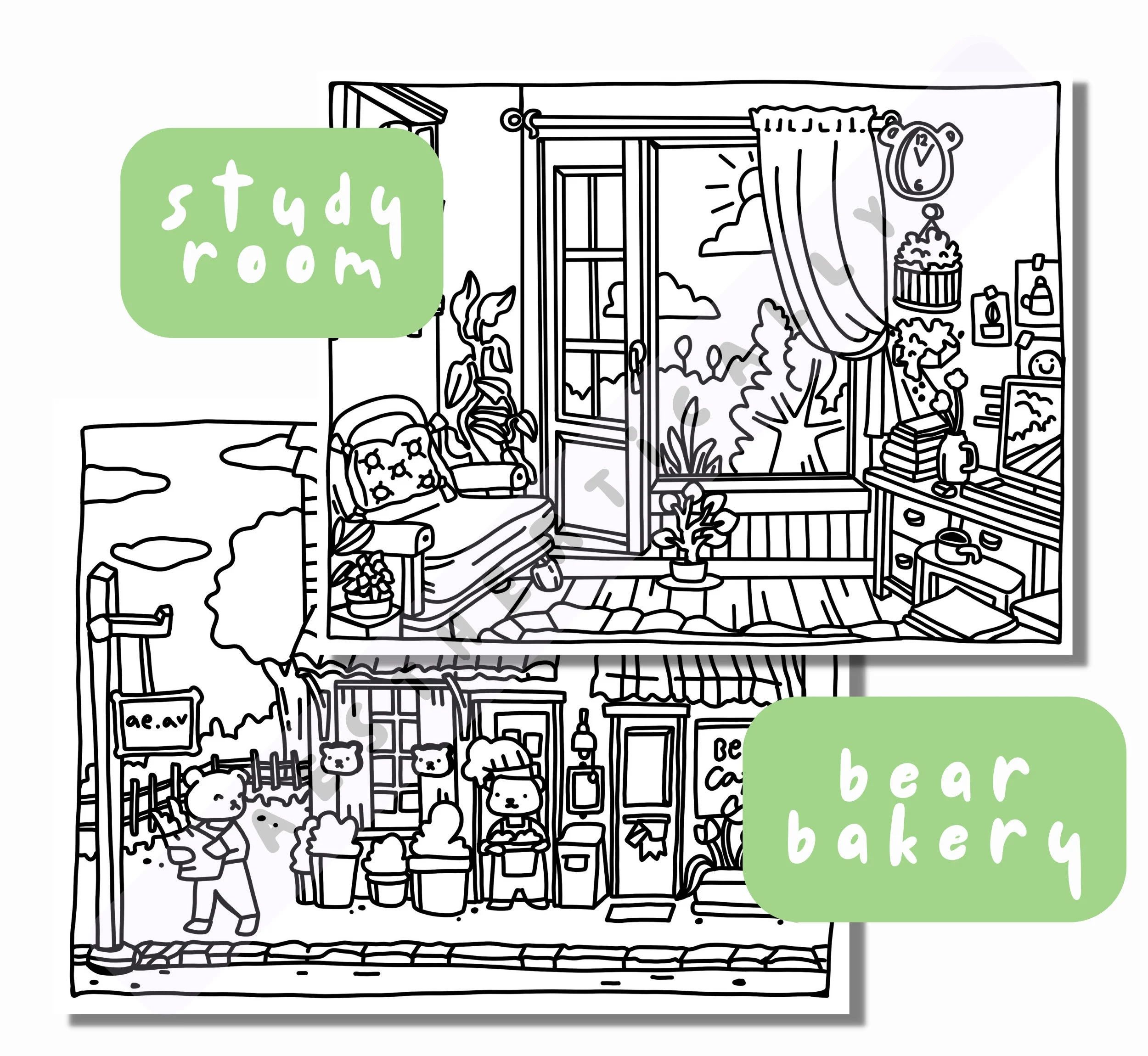 Coloring Pages For Mental Health Well being Managing Stress Anxiety Coloring For Senior Leisure Coloring Art Therapy For Adults Wellness Etsy