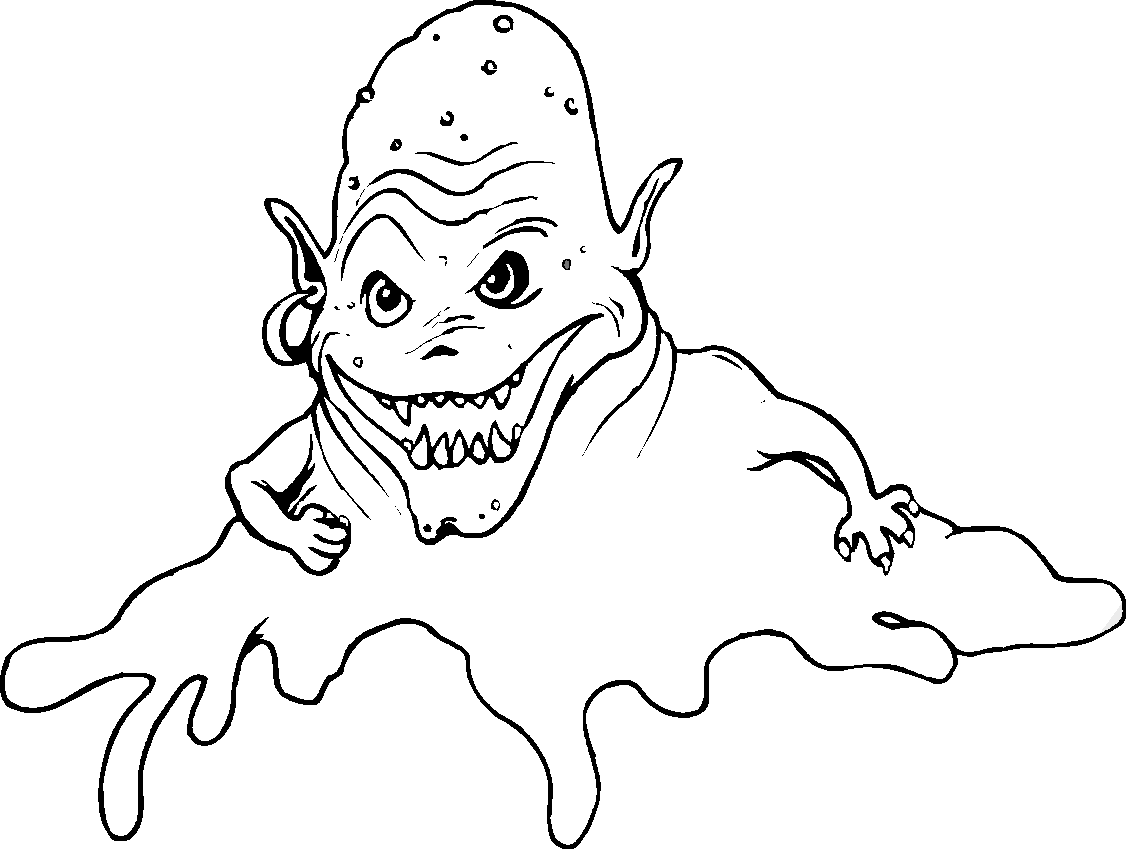 Coloring Pages Free Monster Coloring Pages
