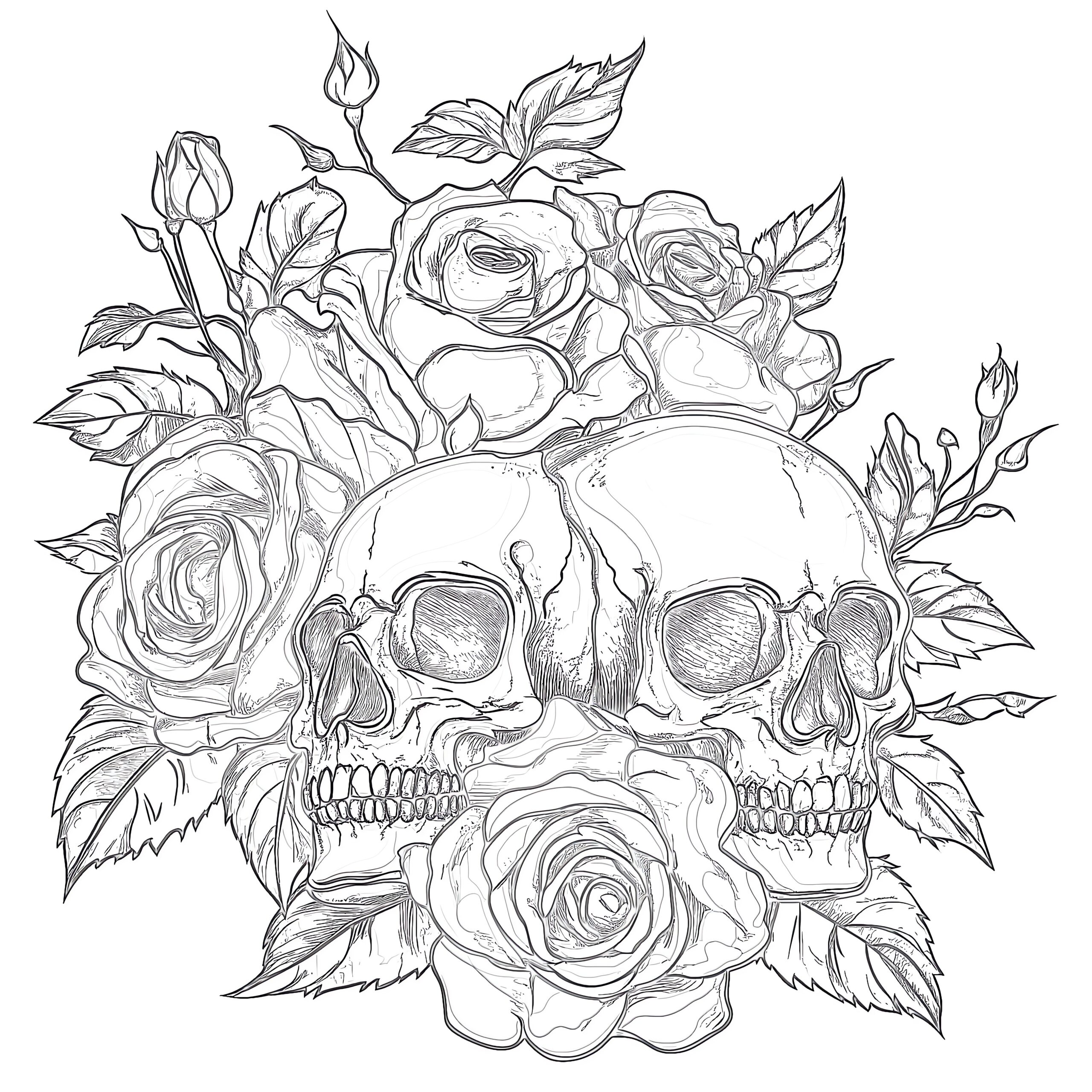 Coloring Pages Of Skulls And Roses Coloring Pages Mimi Panda Coloring Pages Of Skulls And Roses Coloring Pages Mimi Panda