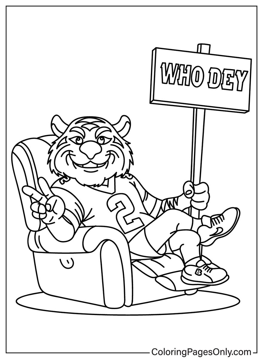 Nfl Mascots Coloring Pages