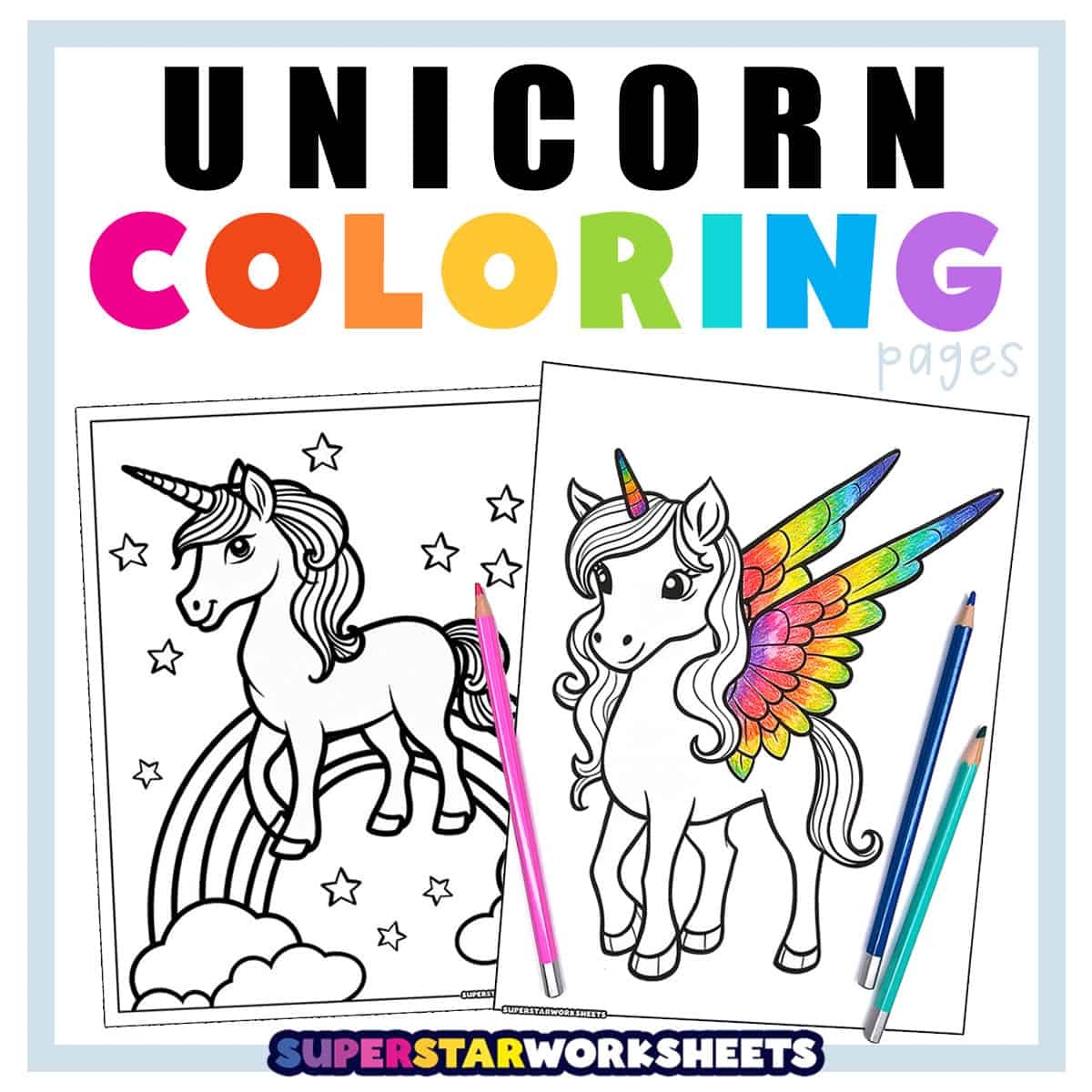 Coloring Pages Superstar Worksheets