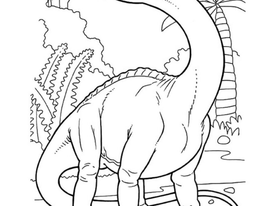 Coloring Pages Unique Dinosaur Coloring Pages