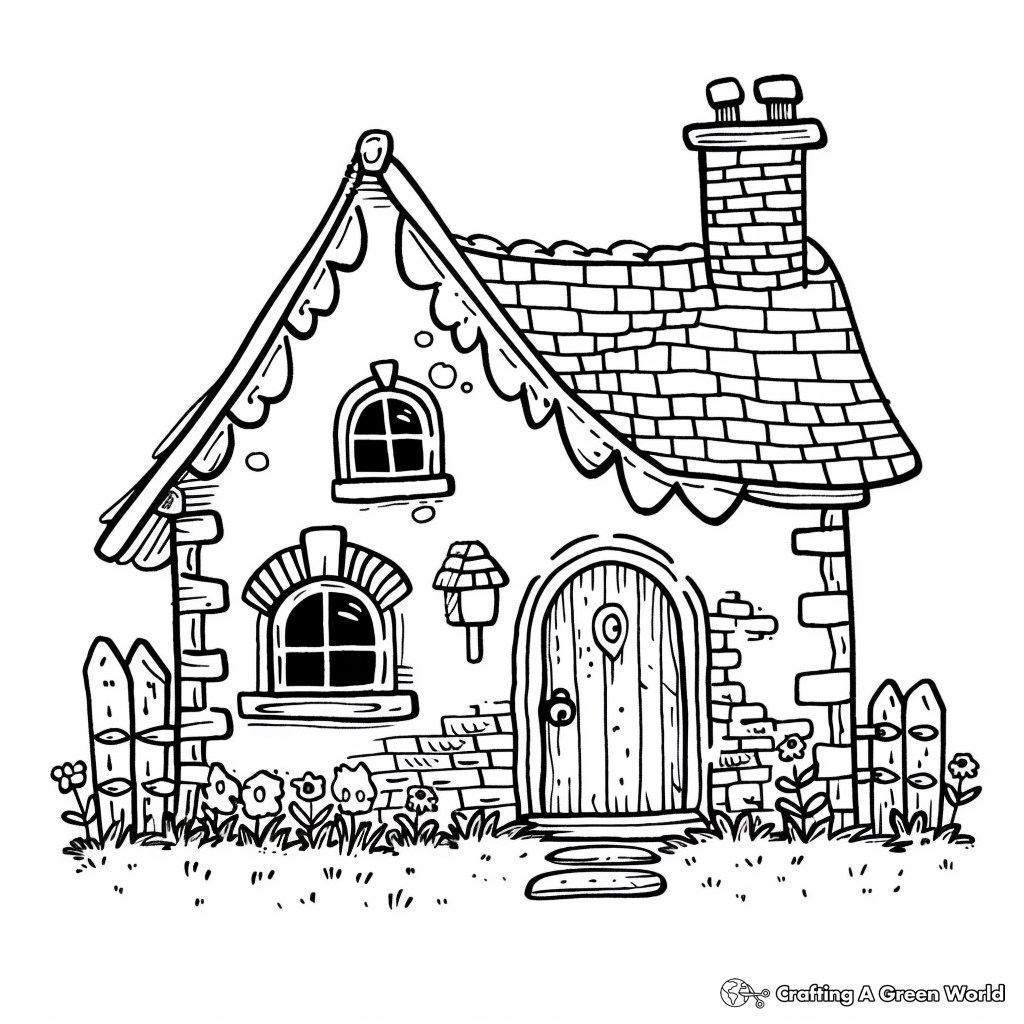 Rustic Adult Coloring Pages