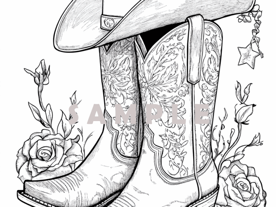 Country Music Coloring Pages Unique Designs For Music Lovers