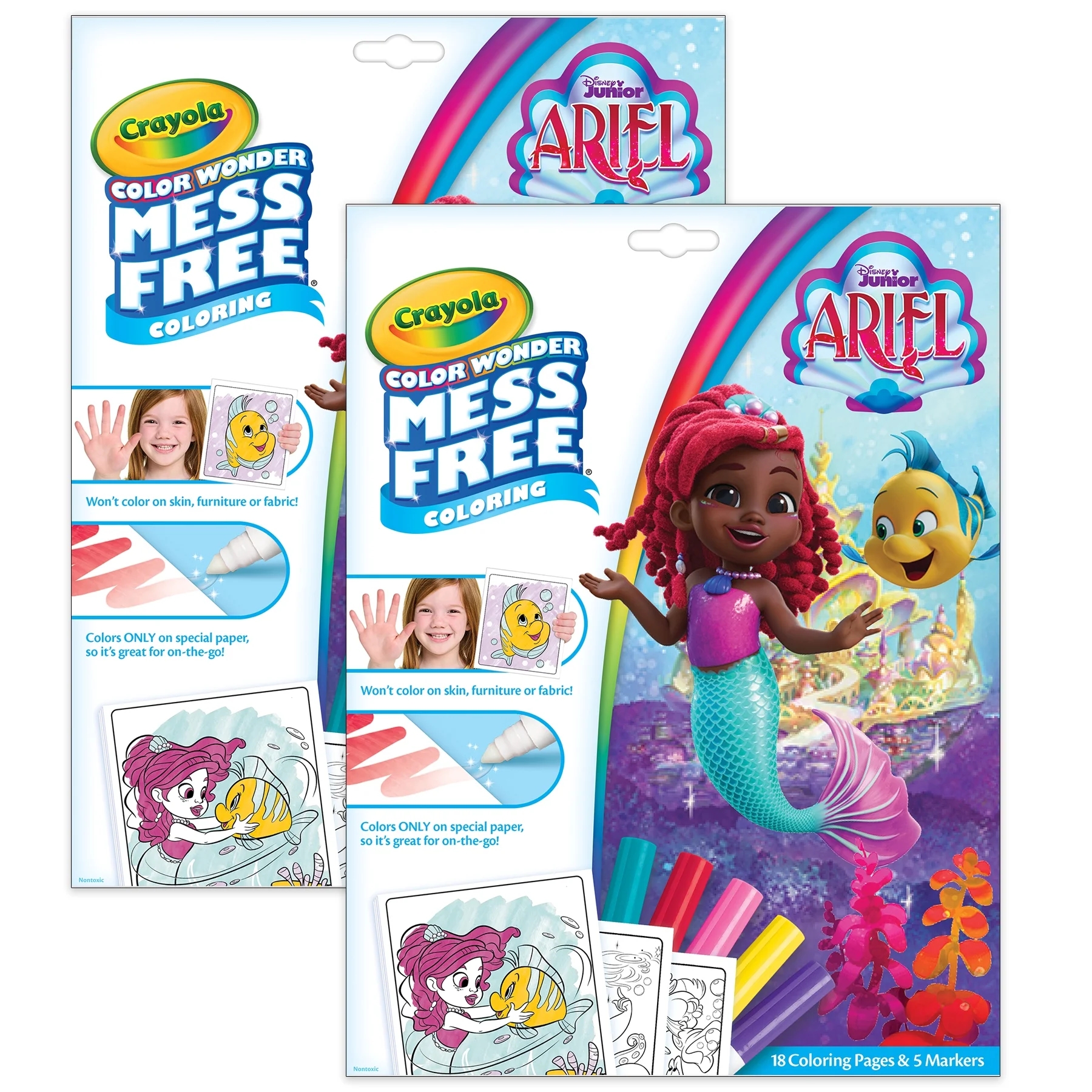 Crayola Color Wonder Ariel Foldalope Pack Of 2 Walmart