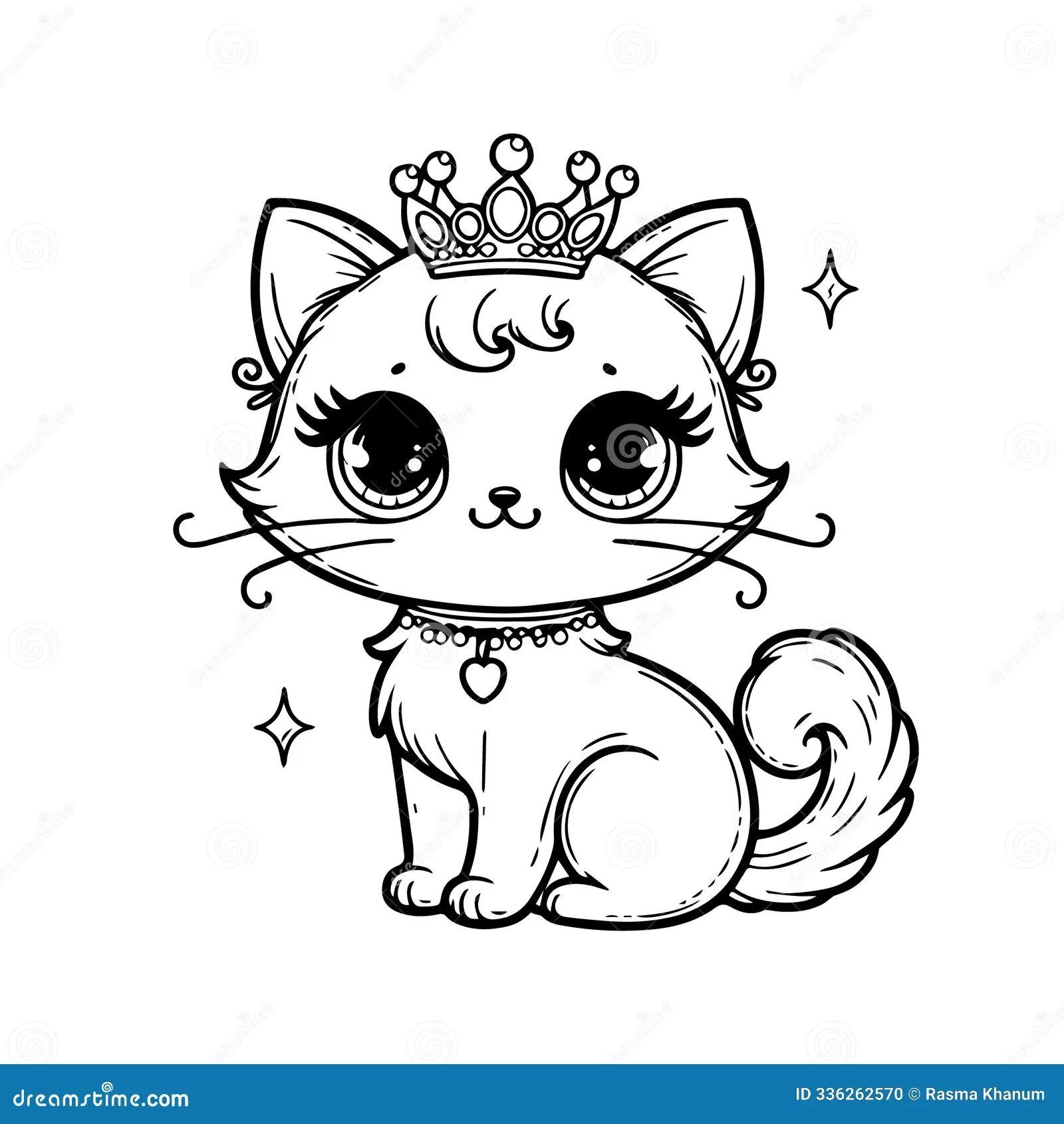 Cat Coloring Pages For Preschoolers